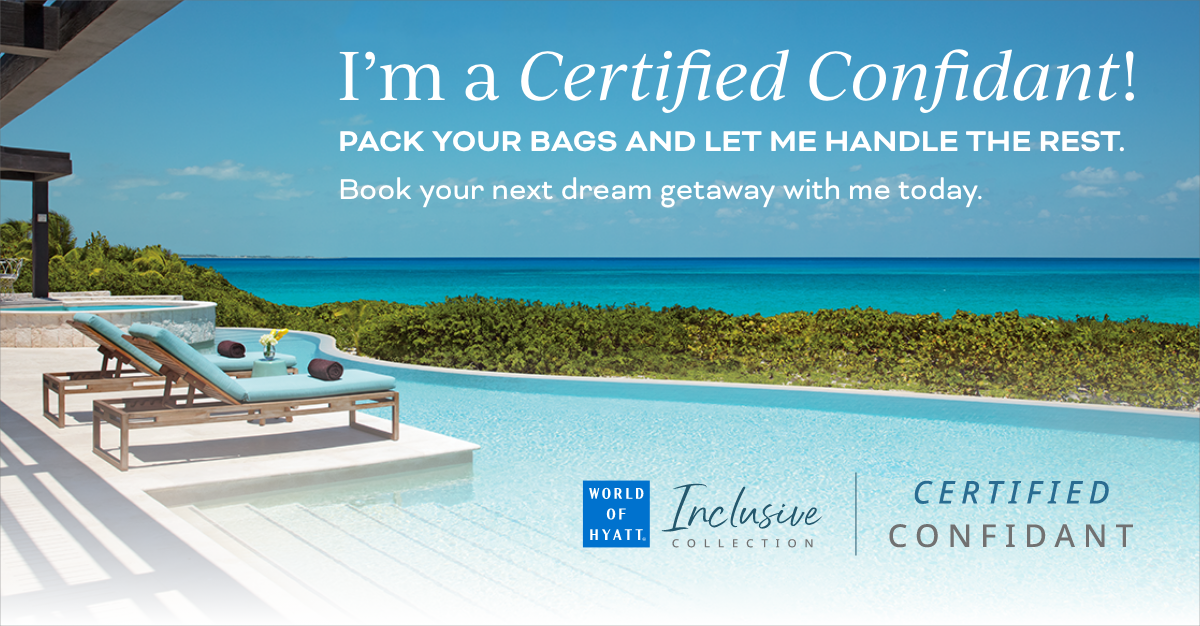 Hyatt Inclusive Collection Certified Confidant banner