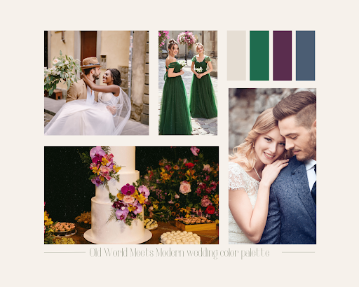 Amalfi Wedding Palette