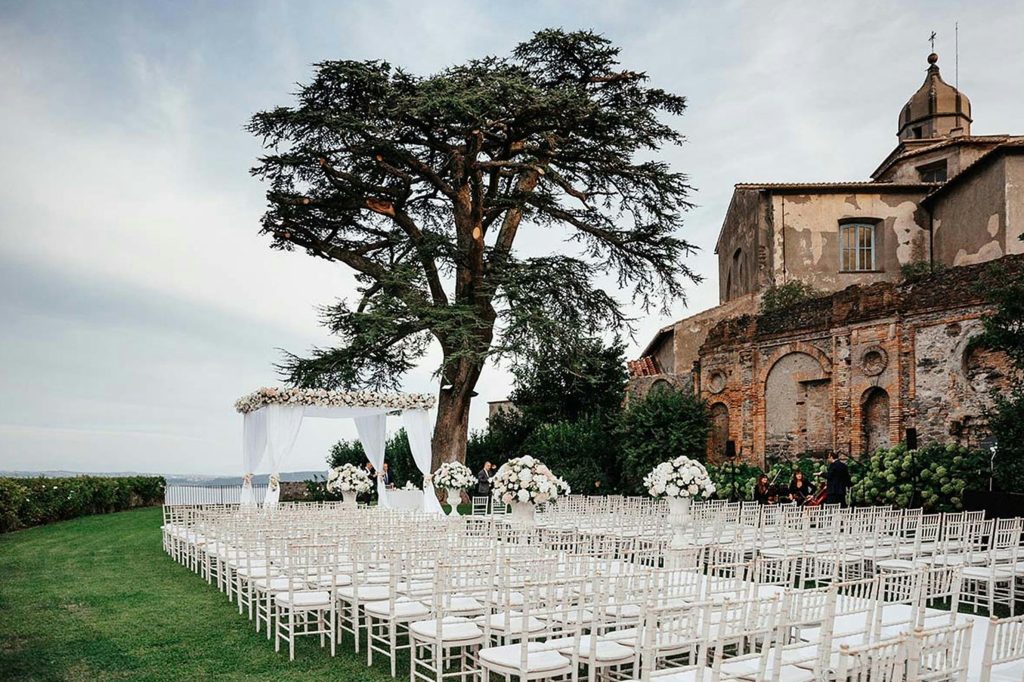 destination wedding white